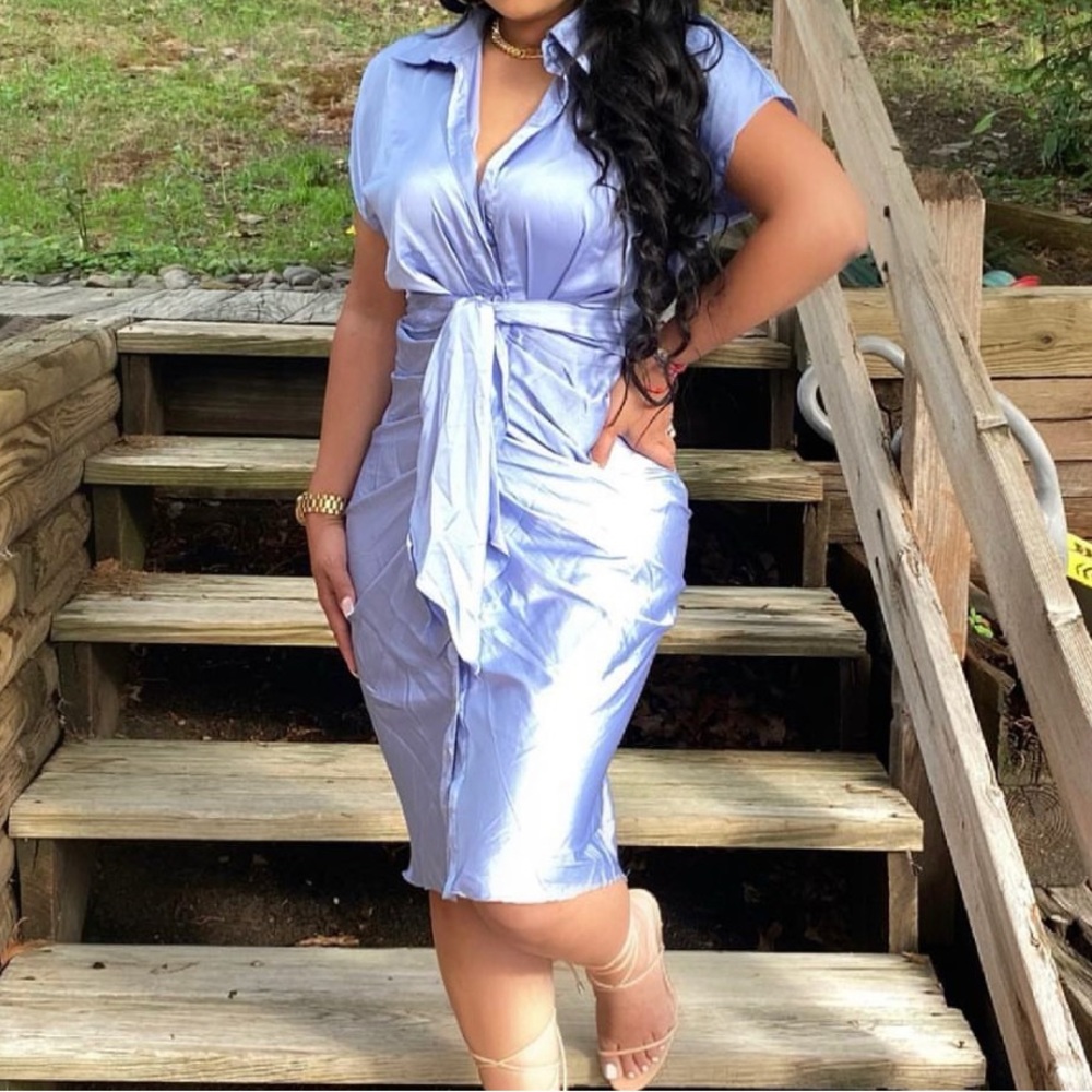 Beautiful blue dress